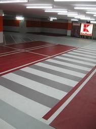ABS-Markierungstechnik Fahrbahnmarkierung